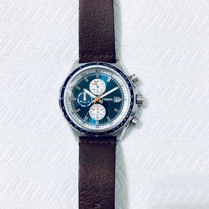 Fossil Dylan Brown Leather Watch